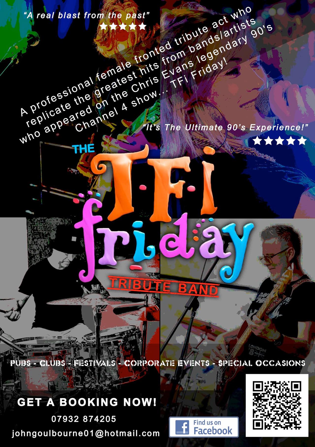 The TFl Friday Tribute Band at Swanage Royal British Legion