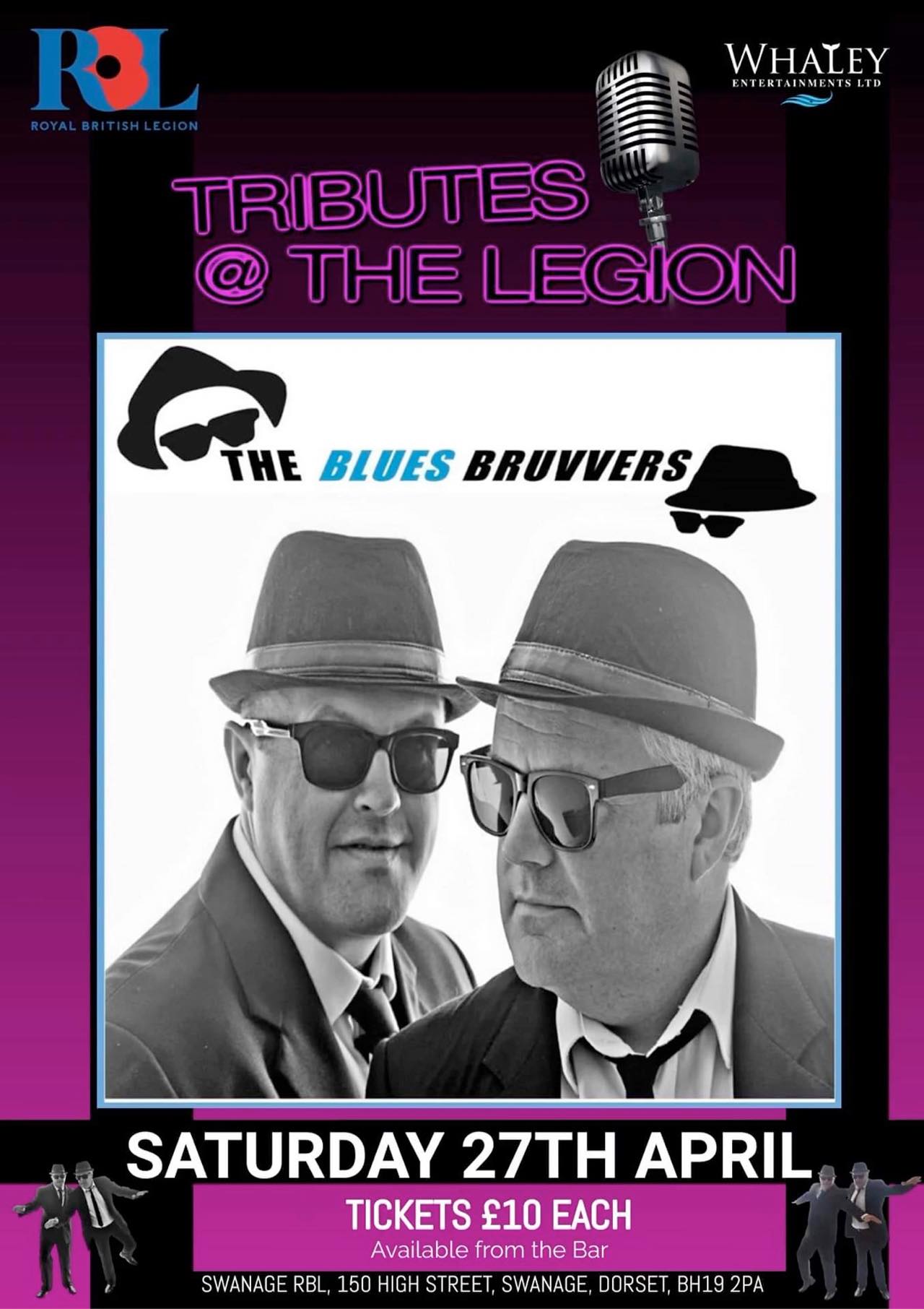 Tributes at The Legion - The Blues Brothers