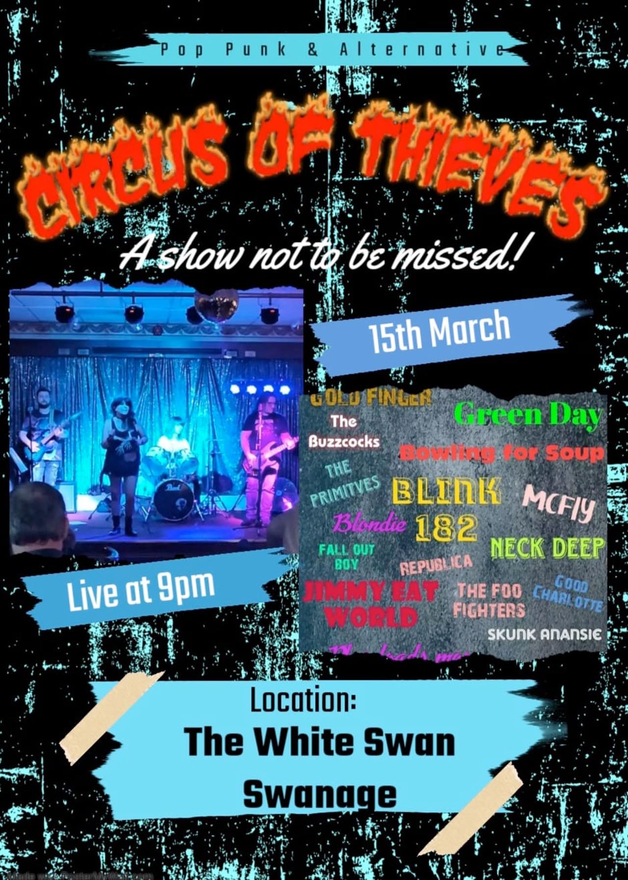 Circus Of Thieves at The White Swanage