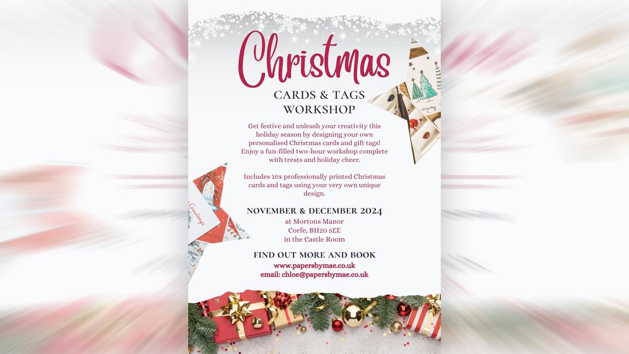 Christmas Cards and Tags Workshop