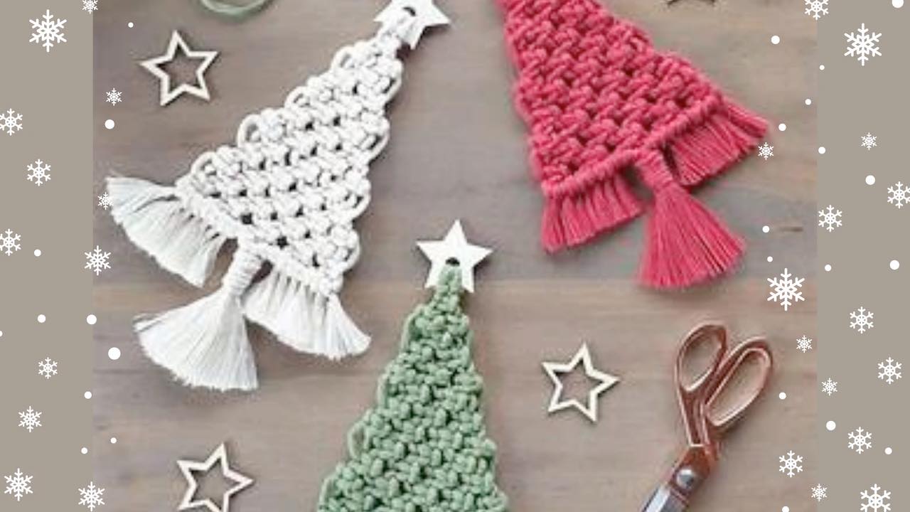 Macrame Christmas Tree workshop